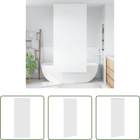 Intimité salle de bain -  Store enrouleur de douche 90x240 cm largeur du tissu 86 cm (1/5)