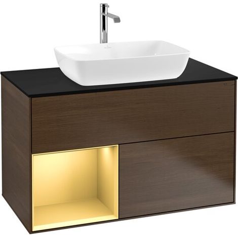 Villeroy & Boch G772HFGN Meuble sous-lavabo Finion G77 (1/2)