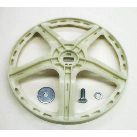 Poulie Plastique - Pour Machine À Laver Electrolux AWF12370W EWM1100 - Référence 50298249009 - Lot De 1
