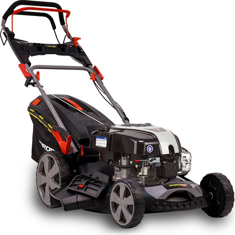 Gardeo Pro – Tondeuse thermique tractée 161CC – Moteur Briggs & Stratton – Largeur de travail 508 mm – Éjection latérale et mulching – Bac 65L