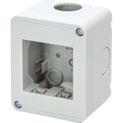 Aigostar cassetta elettrica portafrutti a 2 vie da superficie compatibile Serie BTicino Matix