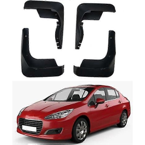 Bavettes de protection anti-éclaboussures pour Peugeot 308 (2012-2015), lot de 4. (1/5)