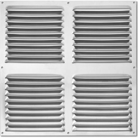 GRIGLIA ALLUMINIO BLISTER - 30X30 CM