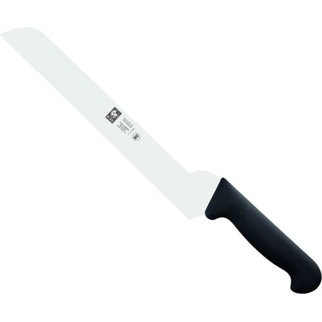 Icel coltello formaggio a ginocchio acciaio inox nero 23 cm