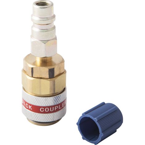 Coupleur raccord rapide climatisation HP à BP pour Renault - AC 4027 - CLAS Equipements (1/2)