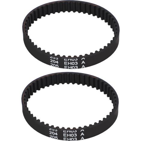 Rubber vacuum cleaner belt, 2 pieces, wear-resistant replacement for Shark AZ1002 AZ1000 AX952 AX950 (1/5)
