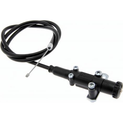 Cavo/corda per strozzatore manuale Polini, nero, con cavo da 60 cm