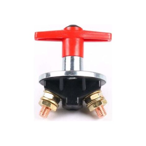 Coupe Batterie 12V Tracteur,Interrupteur Principal De Déconn La Batterie,Interrupteur Coupure Clé Fixe lle ure 60V Coupe Batterie Automobile Urgence Interrupteur,coupe batterie tra