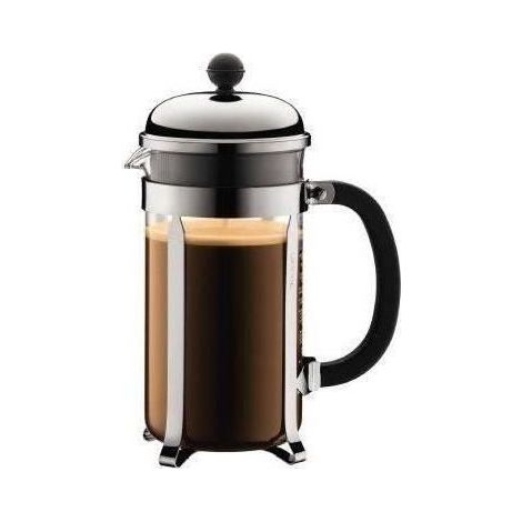 Bodum Chambord caffettiera a stantuffo in acciaio inox 1 litro (1/5)