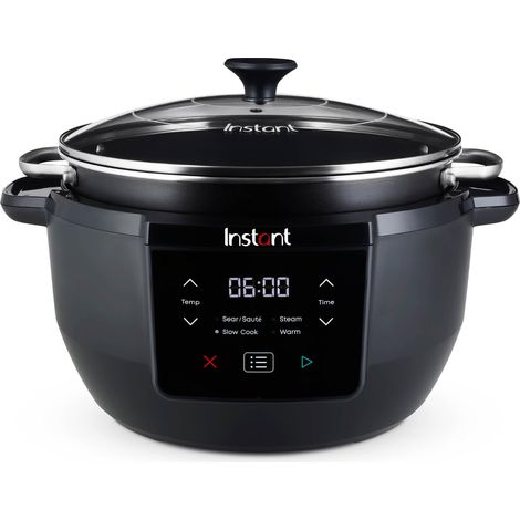 Instant Pot - Pentola A Cottura Lenta Superiore - Sistema di cottura multifunzione da 7,1L con impostazioni di cottura lenta, saltata, vapore e mantenimento del caldo, antiaderente (1/5)