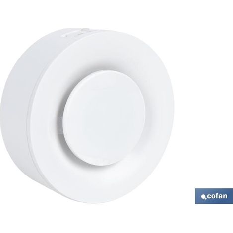 Pack 8 Aplique LED Recargable con Sensor 3,7 V 0,4 Ah IP20 2700 K Ø60 mm (1/5)