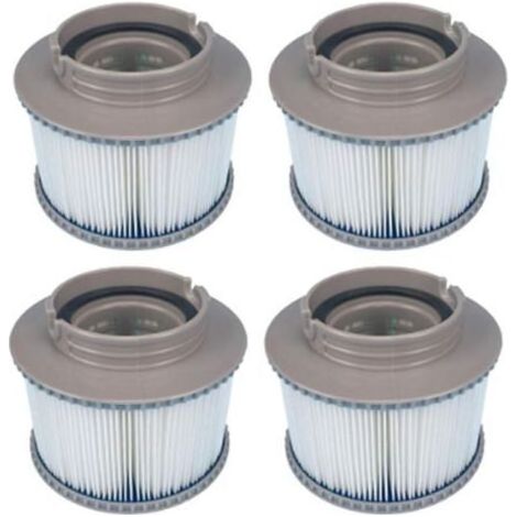 Ersatzfilter für MSpa FD2089, Kartuschenfilterpumpe für Schwimmbecken, Thermal-Tauchpumpen und Whirlpools, 4 Stück (1/5)