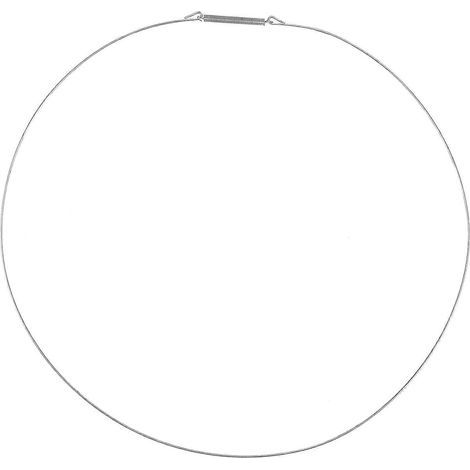 Bague de retenue du joint de porte de lave-linge, pince à ressort de joint de porte métallique (S)-32.00X32.00X0.20CM-Silver (1/4)