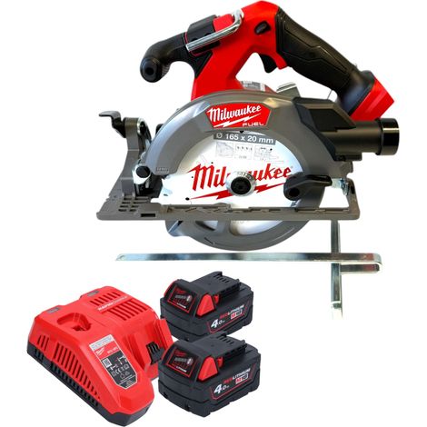 Milwaukee M18 FCS552-402 Akku Handkreissäge 18 V 165 mm Brushless + 2x Akku 4,0 Ah + Ladegerät (1/4)