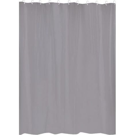 GELCO Rideau de douche First 180 x 200 cm gris (1/4)