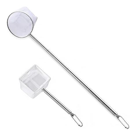 Aquarium Filet de poissons de 2 formes carrées et rondes 20-46 cm (1/5)