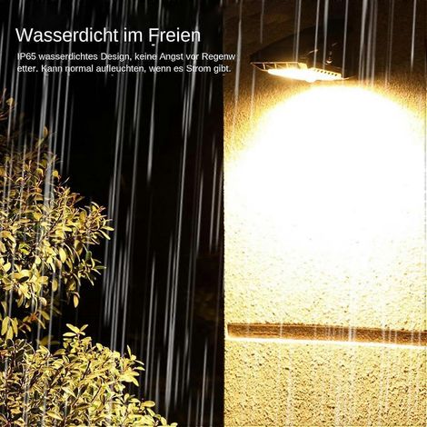 Automatische Solar-Pinzettenlampe mit Erkennung von Solarleuchten, Außenwandklemme, optimierte Solarleistung, Modell c0b