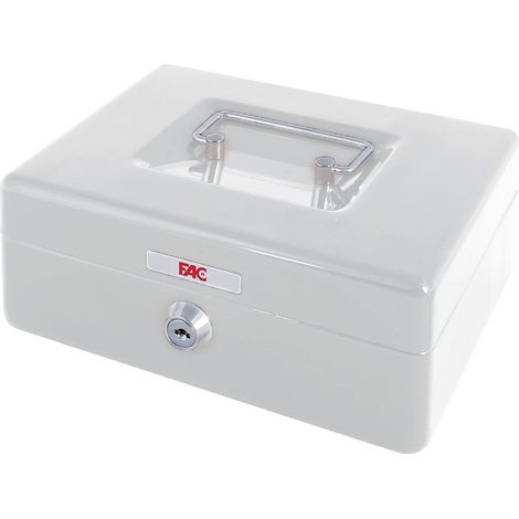FAC 17020 - Cassetta di sicurezza, numero 2, colore bianco