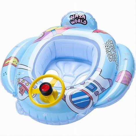 TRADE SHOP - Salvagente Gonfiabile Mutandina A Forma Di Macchina Bambini Space Piscina Mare - (1/3)