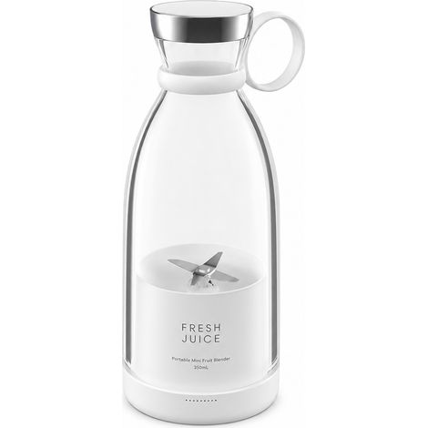 Blender Portable Électrique USB à Chargement Magnétique, Gobelet à Jus Blanc Perle (1/5)