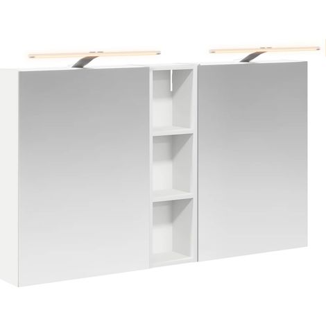 Maison Exclusive - Badezimmerschrank-Set 3 pcs 120 x 14,5 x 70 cm