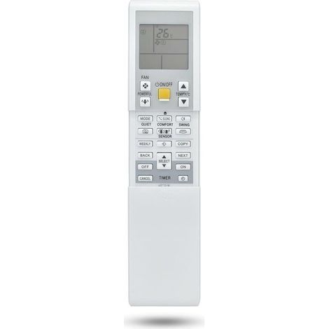 Télécommande remplacement climatiseur Daikin - Compatible ARC452A9/A10/A19/A20/A21/A23/ARC466A36 - Commande facile - Fiable - Propriétaires de Daikin (1/4)