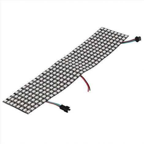 WS2812 individuell ansteuerbarer, flexibler und programmierbarer LED-Streifen, RGB-Lichtstreifen mit integriertem Code, ideal für Dekorations- und DIY-Projekte (1/5)