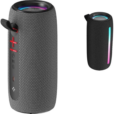 Enceinte sans fil, Bluetooth 5.0, Design portable pour extérieur, WR65G (1/2)