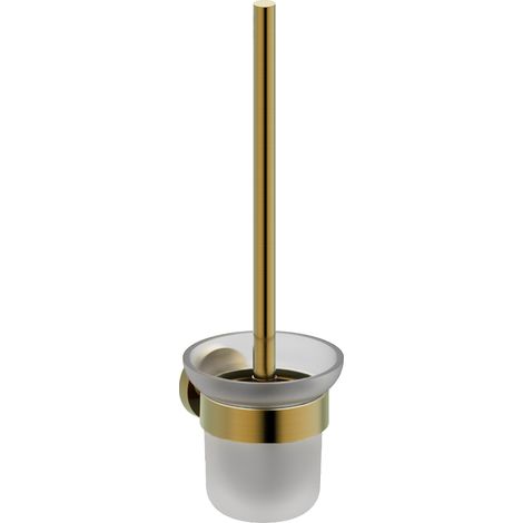 Essebagno Luisa WC-Bürste gebürstetes Gold