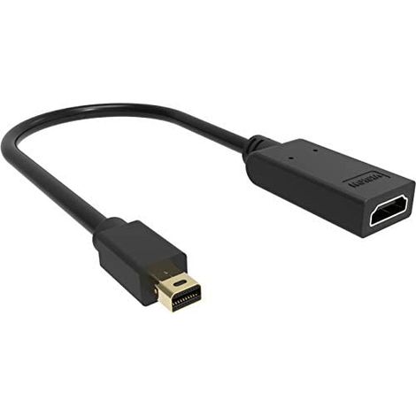 VISION TC-MDPHDMI/BL Adaptador DE Cable DE VDEO Mini DISPLAYPORT HDMI Tipo A (ESTNDAR) Negro (1/5)