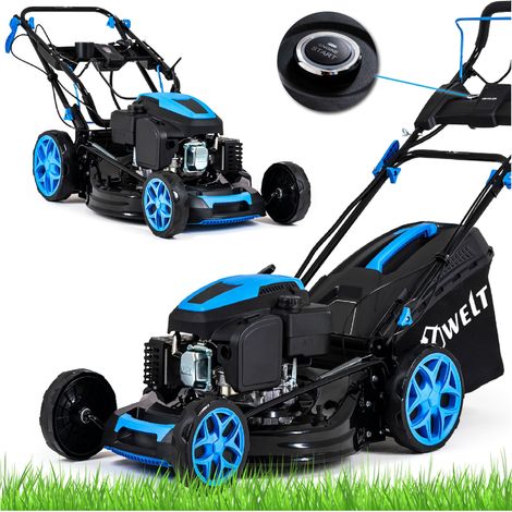Tondeuse thermique 53 cm – Moteur Ducar 224 cm³ OHV – Démarrage électrique – Traction arrière – Bac 60 L – HWKS224 (1/5)