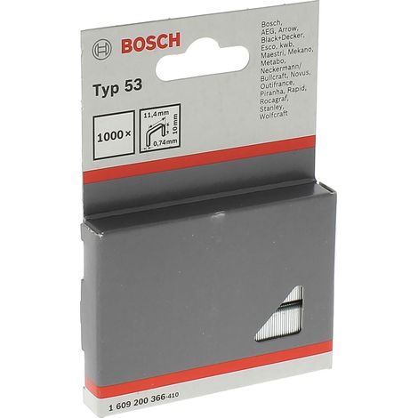 Heftklammern 10x11,4 mm Typ 53 pro 1000 für bosch Heftmaschine