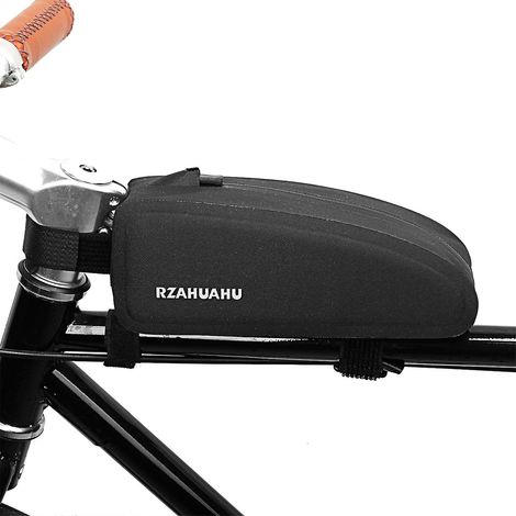 Sacoche de cadre vélo étanche, poche de tube supérieur avant pour VTT, rangement d'outils vélo imperméable.
