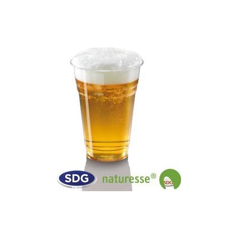 Gobelet Transparent PLA Compostable 300 à 500 ml - Lot de 1200 - SDG (1/2)