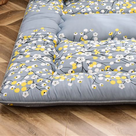Matelas de sol japonais pliable Tatami 0,9 x 2 m, épaisseur 10 cm, pour lit, voyage, camping, yoga, type 4 (1/4)