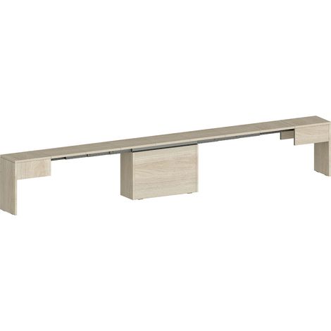 Panca Allungabile 66/290x25x45 cm Pratika Singola A Olmo Perlato (1/5)