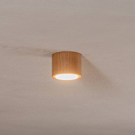Deckenlampe "Ernest" aus Holz für Wohnzimmer & Esszimmer von Envostar (1/4)