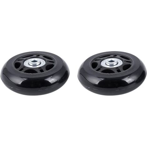Kit de réparation pour 2 axes de roue de valise et clé de serrage, diamètre extérieur 68 mm