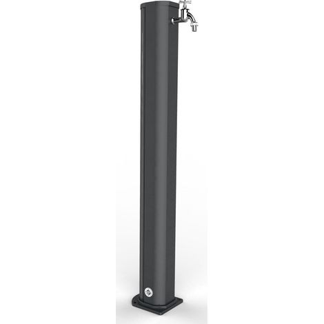 Fontana da Esterno con Rubinetto Arkema Jolly Grigio Antracite (1/5)