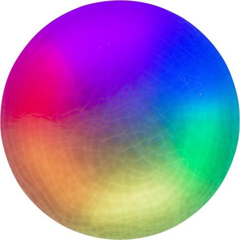 Plafonnier LED RGB avec Télécommande Effet Étoilé Intensité Variable Blanc Ø38 cm - PANGIVO (1/5)