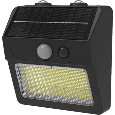 TRADE SHOP - Applique Solare Da Esterno Con Sensore Di Movimento Ip54 12w Luce 3000k+6500k Zq-db-002jx - (1/3)