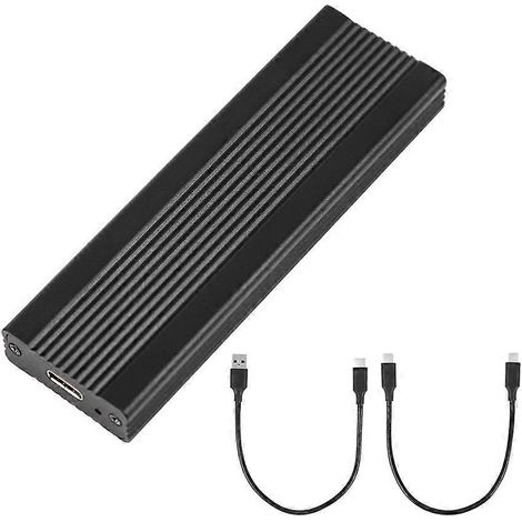 Hier ist ein Titelvorschlag auf Französisch, der die Zeichenbegrenzung von 190 Zeichen einhält und verschiedene Schlüsselwörter enthält: M.2 SSD-Gehäuse USB-C 3.1 10 Gbit/s – Dual-Protokoll NVMe & SAT (1/4)
