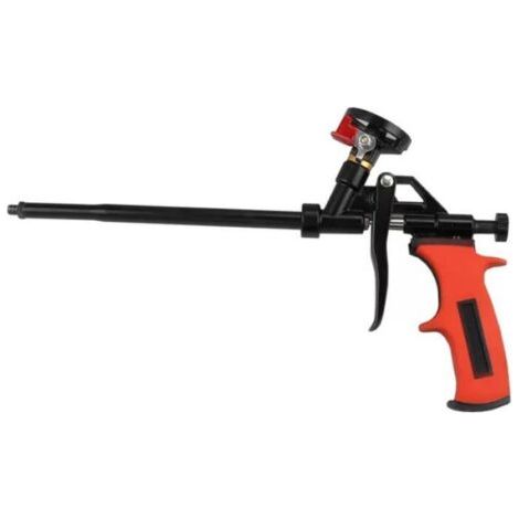 BUNTHAUS Rouge Lot de 1 Pistolets à Mousse Polyuréthane avec Valve  Pas besoin de Nettoyant  Pistolet Doseur en Métal avec Poignée Ergonomique en Plastique  Pour Bricoleurs et Professionnels (1/5)