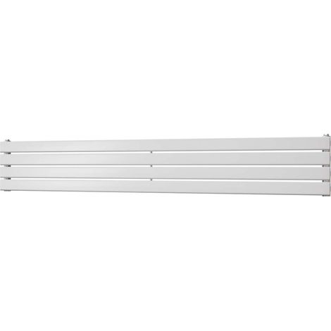 Typhoon Axis - White Horizontal Radiator H272mm x W1800mm Single Panel