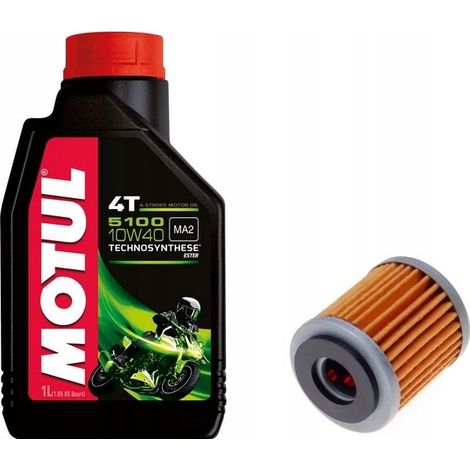 ACEITE MOTUL + Filtro HF141 YAMAHA YZF-R WR 125 YZF