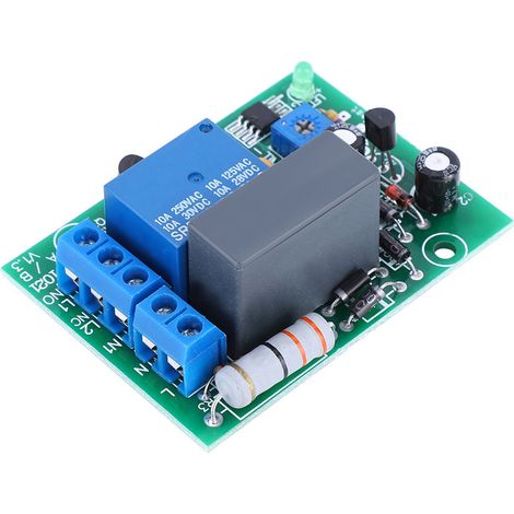 220VAC Timer-Verzögerungsschaltermodul, einstellbare Abschaltzeit (010 Sek.) (1/5)