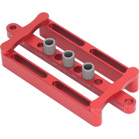 Perceuse à bois X320, gabarit de perçage à queue d'aronde, positionneur métrique 8/10mm, outil de précision pour trous, kit de perçage avec poinçon. (1/5)