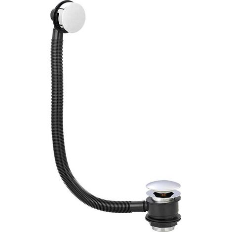 Orbit Bath Pop Up Waste with Overflow - Chrome (1/2)