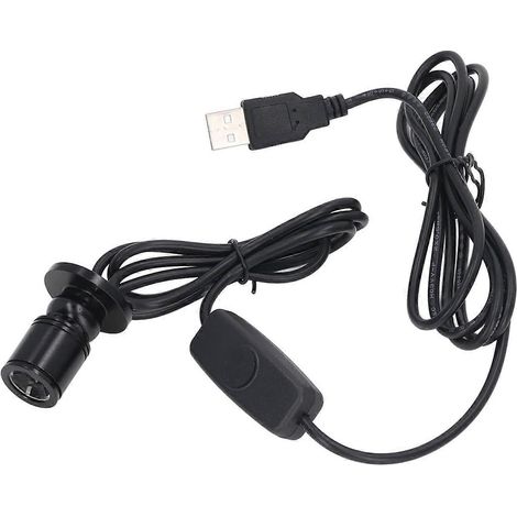 LED-Strahler, USB-dimmbar, mit 2 m Kabel für Vitrinen, Schränke, Schmuckpräsentation, natürliches Licht (4000 K)
