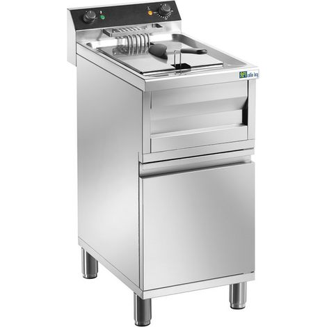 Friteuse sur coffre électrique avec vidange - 9 l - AFI COLLIN-LUCY